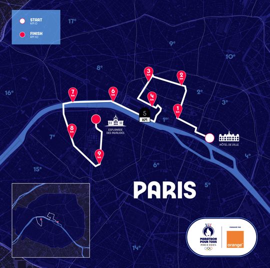 Paris 2024 parcours, inscriptions, nombre de participants... Tout ce