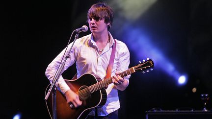 Peter Doherty, lors de son concert aux Nuits de Fourvière à Lyon, le 26 juillet 2009. (AUGROS PIERRE / MAXPPP)