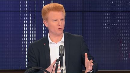 Adrien Quatennens, député La France Insoumise du Nord, était l'invité du "8h30 franceinfo", mercredi 7 octobre 2020. (FRANCEINFO / RADIOFRANCE)