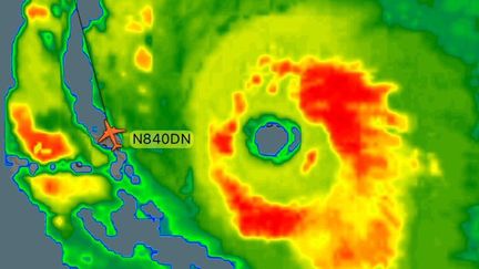 Le vol 302 est le dernier à avoir quitté l'île avant le passage de l'ouragan. (FLIGHTRADAR24.COM)