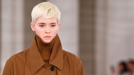 Victoria Beckham automne-hiver 2020-21 à la London Fashion, le 16 février 2020 (DANIEL LEAL-OLIVAS / AFP)