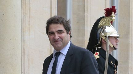 Le président du groupe Les Républicains à l'Assemblée nationale, Christian Jacob, le 22 janvier 2016. (JACQUES DEMARTHON / AFP)