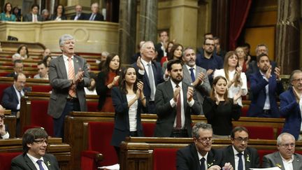 Le Parlement catalan approuve la résolution d'indépendance