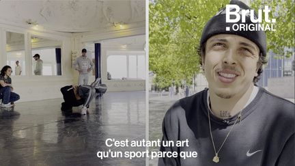 VIDEO. "J'ai appris à danser dans les gares, les cages d'escalier", raconte Omar, breaker (BRUT)