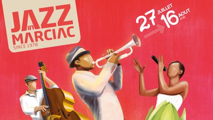 &nbsp; (L'affiche de l'édition 2015 du festival Jazz in Marciac © jazzinmarciac)