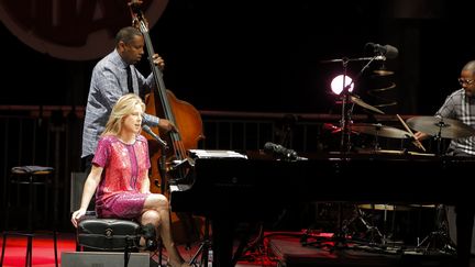 Diana Krall à Jazz à Juan, le 21 juillet 2016
 (DR)