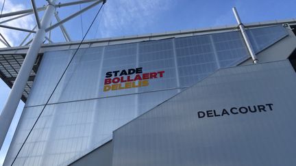 Le stade Bollaert-Delelis, principal stade de football de Lens, le 28 septembre 2019. (ROMAIN BERCHET / FRANCEINFO)