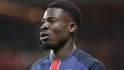 Le défenseur du PSG, Serge Aurier 