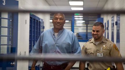 O.J. Simpson au Lock Correctional Center de Lovelock dans le Nevada (Etats-Unis), le 20 juillet 2017. (SHOLEH L MOLL-MASUMI / AFP)