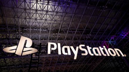 Le logo de la Playstation au Tokyo Game au Japon, le 12 septembre 2019. (ISSEI KATO / REUTERS)