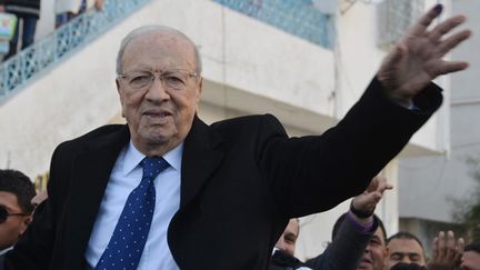 &nbsp; (Béji Caïd Essebsi après avoir voté dimanche © Maxppp)