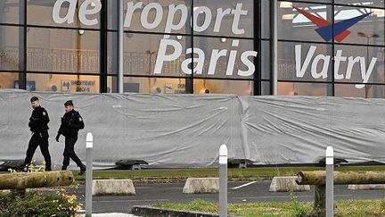 L'aéroport de Paris-Vatry (Marne), le 23 décembre 2023. (FRANCOIS NASCIMBENI / AFP)