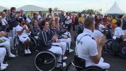 Jeux paralympiques de Rio : les athlètes français mettent déjà l'ambiance