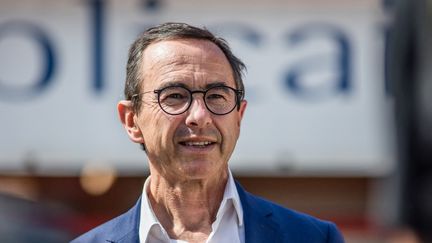 Le sénateur LR Bruno Retailleau, le 28 août 2021 à La Baule-Escoublac (Loire-Atlantique).&nbsp; (BAPTISTE ROMAN / HANS LUCAS / AFP)