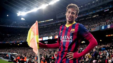 Le joueur brésilien du FC Barcelone, Neymar