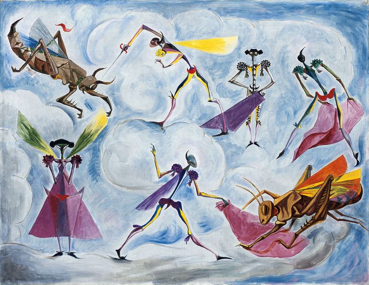 André Masson, "Les insectes matadors", 1936, Würth Collection, Germany - Photo Peter Falk, Schwäbisch Hall&nbsp; (© Adagp, Paris 2019)