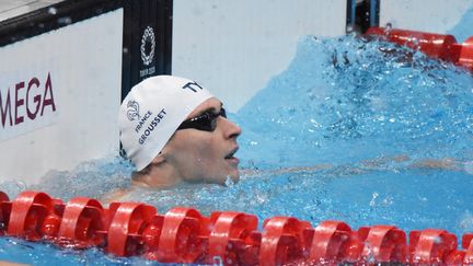 Le prometteur sprinteur français Maxime Grousset se qualifie pour les demi-finales du 100m nage libre. (YOANN CAMBEFORT / MARTI MEDIA)