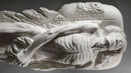 L'effigie funéraire de Catherine de Médicis de Girolamo della Robbia, une oeuvre d'un réalisme saisissant. (THIERRY OLLIVIER / RMN-GP / AGENCE PHOTO DE LA RMN-GP)