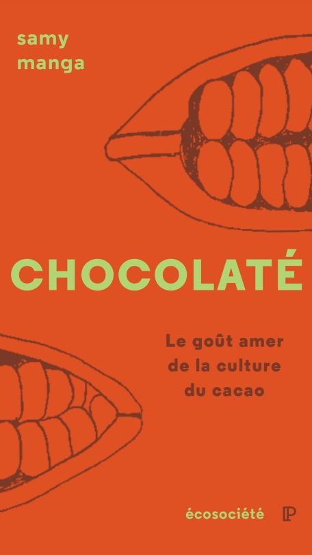 Couverture du roman de Samy Manga, "Chocolaté", mars 2023 (Ecosociété) (ECOSOCIETE)