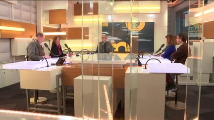 Les invités des Informés de franceinfo du&nbsp;11 avril 2019. (RADIO FRANCE / FRANCEINFO)