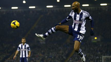 Arriv&eacute; en juillet 2013, Nicolas Anelka&nbsp;n'a inscrit que 2 petits buts en 12 matches sous le maillot de&nbsp;West Bromwich Albion. (© DARREN STAPLES / REUTERS / X01323)