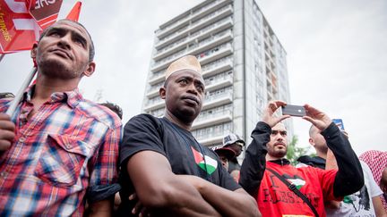  (Lors de la manifestation de dimanche à Sarcelles © MAXPPP)