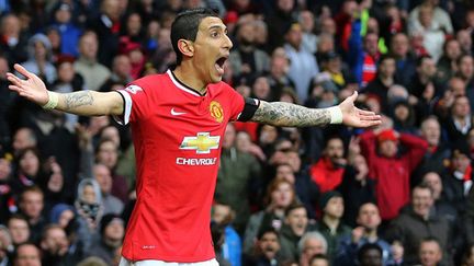 L'Argentin Angel Di Maria sous les couleurs de Manchester United