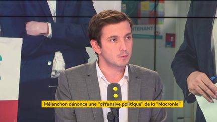 Aurélien Taché, député La République en marche du Val d'Oise, sur franceinfo le vendredi 19 octobre. (FRANCEINFO / RADIOFRANCE)