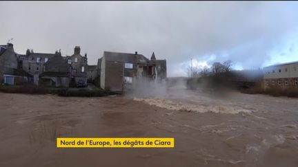 La tempête Ciara sévit au Royaume-Uni, en Allemagne, en Belgique...