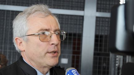 Jacky Coulon, le président de l'USM, le 3 février 2011 au palais de justice de Nantes. (FRANK PERRY / AFP)