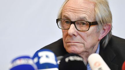 Le cinéaste Ken Loach à l'ULB, université de Bruxelles le 26 avril 2018.
 (Geert Vanden Wijngaert/AP/SIPA)