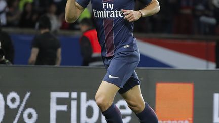 Le buteur parisien Edinson Cavani (STEPHANE ALLAMAN / STEPHANE ALLAMAN)