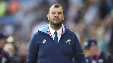 Le sélectionneur de l'Australie, Michael Cheika.