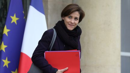 La secrétaire d'État&nbsp;Christelle Dubos à l'Élysée, le 5 décembre 2019. (LUDOVIC MARIN / AFP)