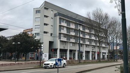 La résidence Le Carrare en centre-ville à Échirolles (Isère), sera évacuée sur ordre de la mairie. (Romain Bitot)