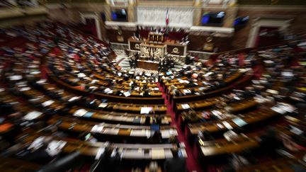 L'Assemblée nationale le 12 mars 2019. (LIONEL BONAVENTURE / AFP)