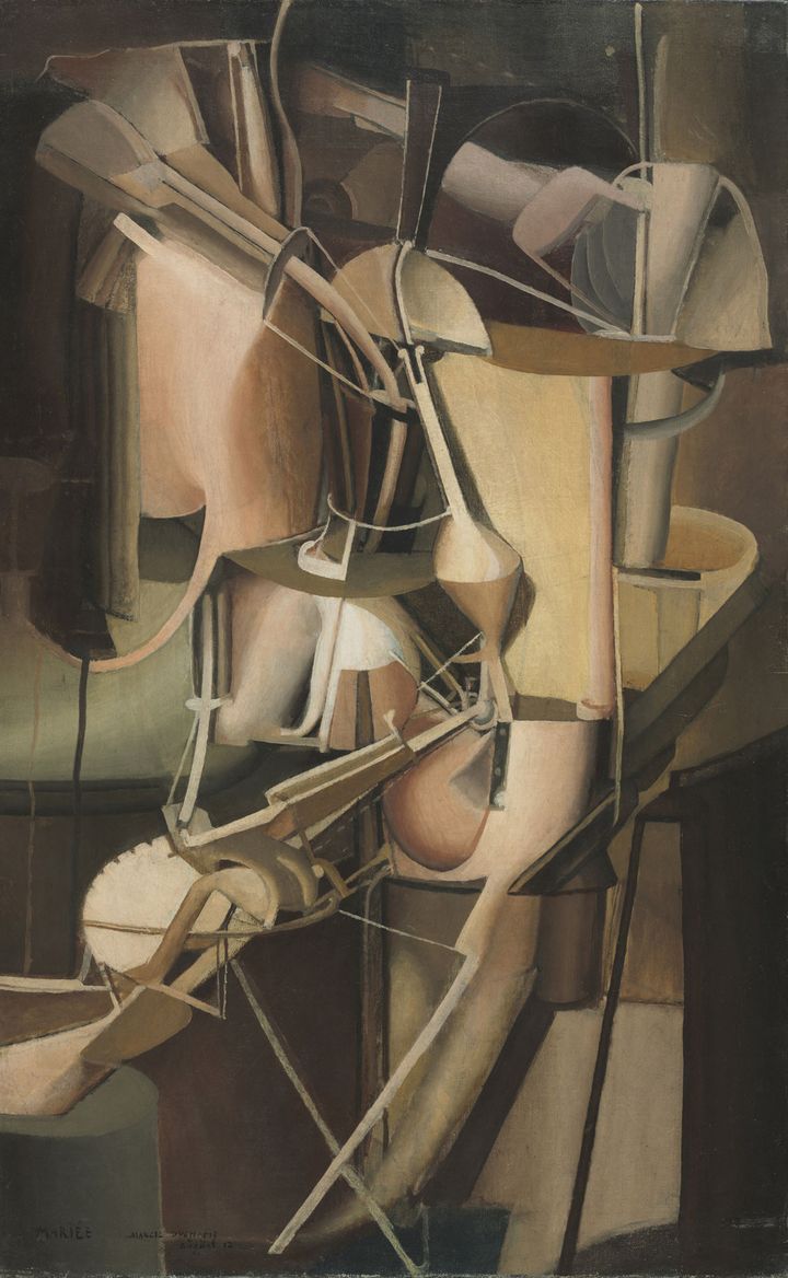 Marcel Duchamp, "La Mariée", 1912, Philadelphia Museum of Art, The Louise and Walter Arensberg Collection 1950
 (2014 Photo The Philadelphia Museum of Art / ArtResource / Scala, Florence © succession Marcel Duchamp / ADAGP, Paris 2014)