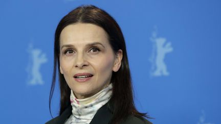 L'actrice Juliette Binoche au festival de Berlin, le 7 février 2019. (MICHAEL SOHN/AP/SIPA)