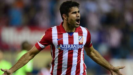 L'attaquant brésilien de l'Atletico Madrid, Diego Costa