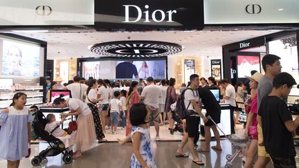 Boutique Dior,&nbsp;Sanya, province d'Hainan, Chine (WEI LIANG / IMAGINECHINA)