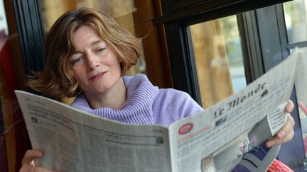 Natalie Nougayr&egrave;de, le 22 f&eacute;vrier 2013 &agrave; Paris. (MIGUEL MEDINA / AFP)