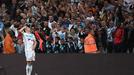 Le Marseillais Florian Thauvin (ANNE-CHRISTINE POUJOULAT / AFP)