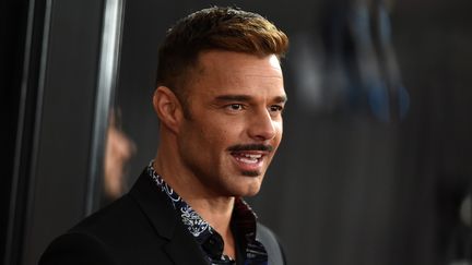 Le chanteur porto-ricain&nbsp;Ricky Martin aux&nbsp;Grammy Awards, le 10 février 2019, à&nbsp;Los Angeles.&nbsp; (VALERIE MACON / AFP)