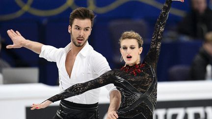 Gabriella Papadakis et Guillaume Cizeron à l'Euro-2015