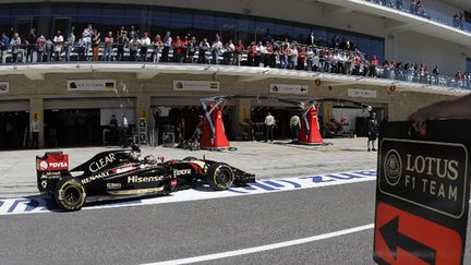 La Lotus rentre aux stands à Austin