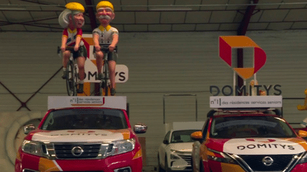 Tour de France 2023 : dans les coulisses de la préparation de la caravane publicitaire (France 3)