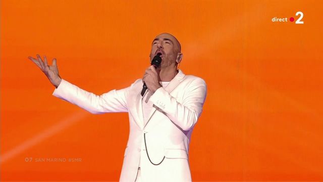 Eurovision : la prestation du candidat de San Marin