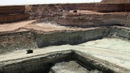 Vue de la mine Somaïr à Arlit. (AFP)