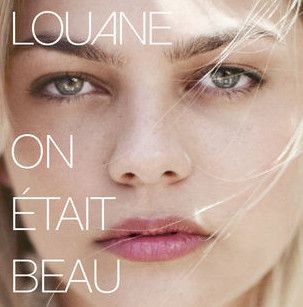 Louane : pochète de "On était beau"
 (DR)