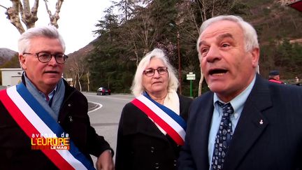 Avenue de l'Europe. Les maires de la vallée de la Roya en guerre&nbsp;contre les camions italiens (FRANCE 3 / FRANCETV INFO)